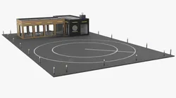 Skyport for Air Taxi 3D model