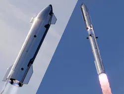 SpaceX Starship with Super Heavy booster PBR V-Ray 3D model