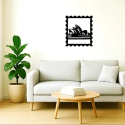 stamp wall decoration