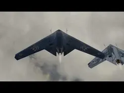 Sukhoi S-70 Okhotnik Low-poly 3D model
