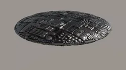 UFO 3D Low-poly 3D model