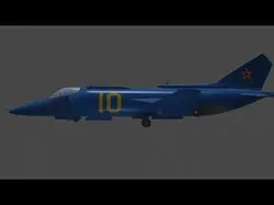 Yak 38M Low-poly 3D model