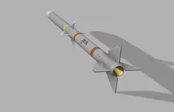 AIM-120A AMRAAM Missle 3D model