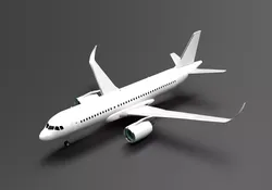 Airbus A320 NEO 3D model