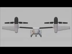 BELL V-247 VIGILANT - THE MEGA DO-IT-ALL TILTROTOR DRONE - 3D model