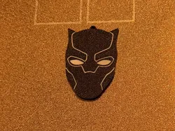Black Panther Keychain - Free 3D Print Model