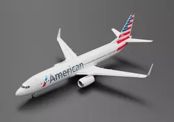 Boeing 737-800  American Airlines Livery 3D model