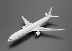 Boeing 777-300ER 3D model