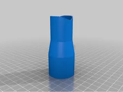Bosch GEX125/150 AVE adapter to 34.5 mm vacuum cleaner