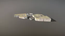 Building LOWI Innsbruck Shop Low-poly 3D model