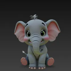 children's elephant