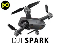 DJI Spark Mini Drone  3D model