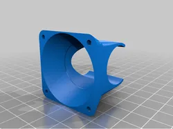 E3D V6 40mm fan duct