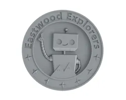 Eastwood Explorers Robot Medallion