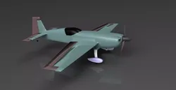Extra 330sc Low-poly 3D model