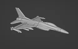 F-16 Fighting Falcon 3D print model