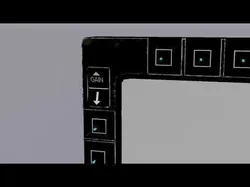 F16 Multi Function Display - MFD 3D model