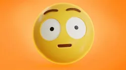 Face with Open Eyes Animated Emoji Low-poly 3D model