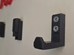 Foldable Wall Hook 2024 (Print in Place) - Free 3D Print Model