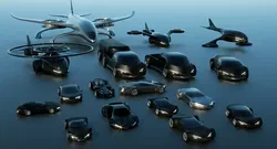 Future Vehicles Collection 3D model