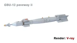 GBU-12 paveway ii 3D model