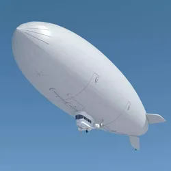 Generic Blimp Airship 3D model