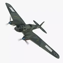 Heinkel He 111 A1-DA Low-poly 3D model