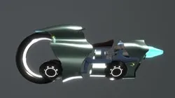Hovering Engine Motorcycle