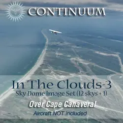 In The Clouds 3 - Over Cape Canaveral - sky dome pak Texture