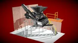 Industrial zone - 3D model