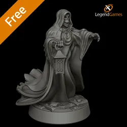 LegendGames FREE Skeleton Ghost with lantern