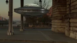 Low Poly Animated UFO With PBR Material Low-poly 3D model