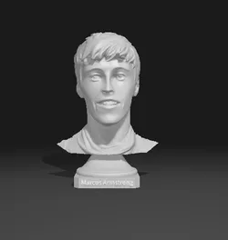 Marcus Armstrong - Premium Statue