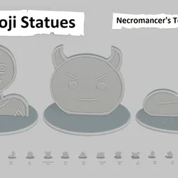 Necromancer's Touch Pack Emoji Statues