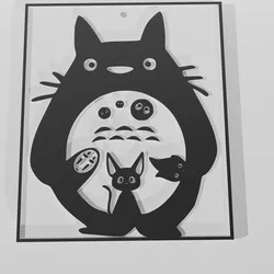 Neightbour Totoro Decor - Keychain Onecolor