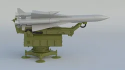 S-200 Missile Angara Vega Dubna SA-5 Gammon 3D model
