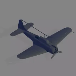SBD-3 Dauntless 3D model