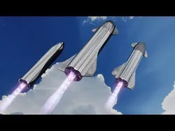 SpaceX Starship Crew Cargo and Tanker version 3D model