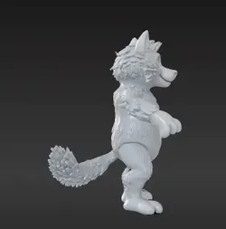 Spinning Forest Creature – Fun Flexi Figure with Furry Texture
