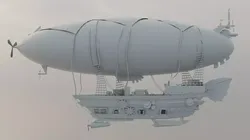 Steampunk Airship 3D model