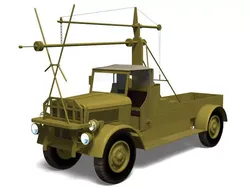 Toyota GB engine start car 3D model