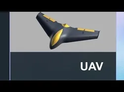 UAV- Unmanned aerial vehicle 3D model