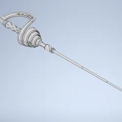 Zenless Zone Zero - Alice Thymefield Fencing Sword