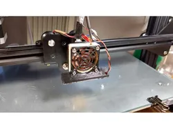 40 mm fan grill with led bar