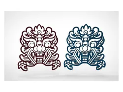 A Traditional Pattern Decoration Art