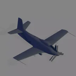 A2D-1 Skyshark 3D model