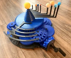 Accurate Mechanical Solar System - Hand-Crank or Motorized