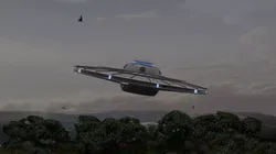 Alien speceship UFO 3D model