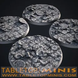 Ancient Ruins 80x80mm Bases
