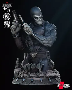 B3DSERK Phantom Bust  3D print model